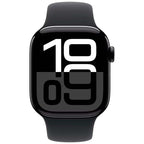 Smartwatch Apple Watch Series 10 GPS + Cellular 42mm Aluminio Negro con Correa Deportiva S/M - Reloj Inteligente