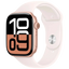 Apple Watch Series 10 GPS 46mm Aluminio Oro rosa con Correa Deportiva M/L