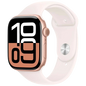 Apple Watch Series 10 GPS 46mm Aluminio Oro rosa con Correa Deportiva M/L