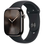 Apple Watch Series 10 GPS + Cellular 46mm Titanio Pizarra con Correa Deportiva S/M