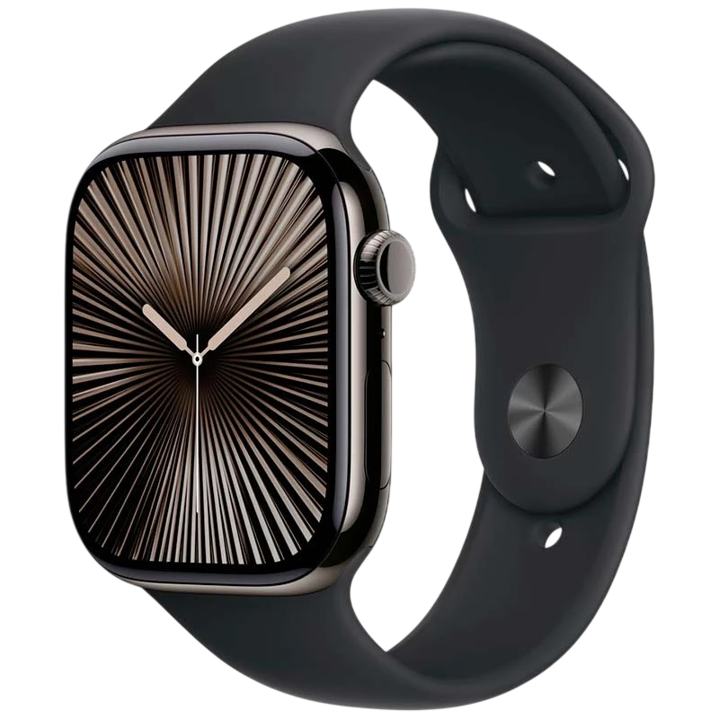 Apple Watch Series 10 GPS + Cellular 46mm Titanio Pizarra con Correa Deportiva S/M