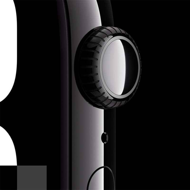 Smartwatch Apple Watch Series 10 GPS + Cellular 42mm Aluminio Negro con Correa Deportiva S/M - Reloj Inteligente