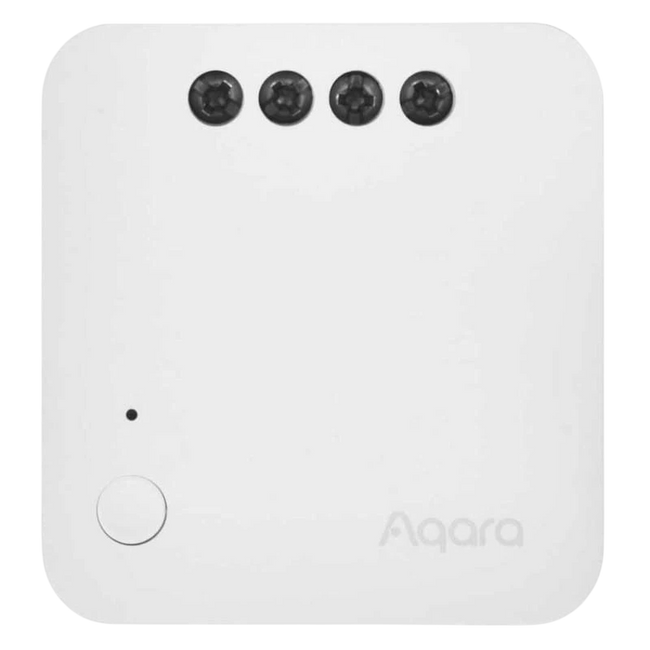 Aqara Relé SSM-U02 Relé Inteligente Individual sin Neutro Zigbee 3.0 Apple Homekit Blanco Hover Image