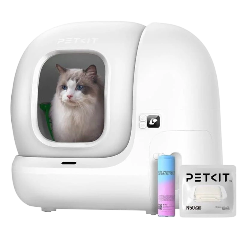 Arenero Automático PETKIT Pura Max 2 Basic Kit - Con tecnología xSecure - Control APP - Capacidad extragrande Desprecintado