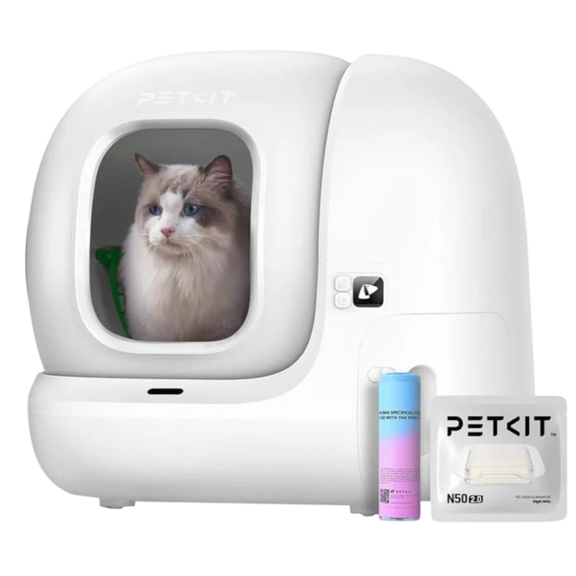 Arenero Automático PETKIT Pura Max 2 Basic Kit - Con tecnología xSecure - Control APP - Capacidad extragrande Desprecintado Hover Image