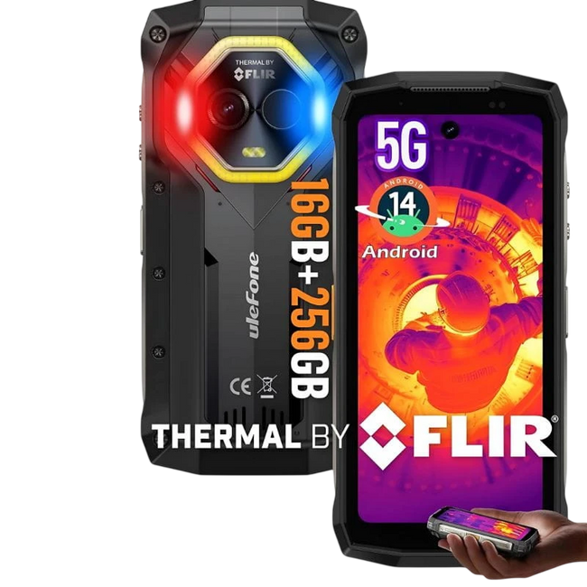 Ulefone Armor Mini 20T Pro 5G 8GB/256GB Negro Hover Image