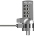 Cable de Seguridad para Portátiles Aisens ASLK-D40N01-SL/ 1.5m