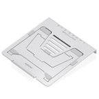 Soporte de Sobremesa - Docking USB Tipo-C Aisens ASUC-7P046-GR/ 2xUSB/ 1xUSB Tipo-C/ 2xHDMI/ 1xRJ45/ 1xUSB Tipo-C PD/ Gris