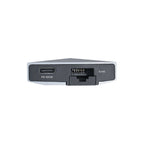 Docking USB Tipo-C Aisens ASUC-9P001-GR/ 1xHDMI 4K/ 3xUSB/ 1xRJ45/ 1xAudio/ 1xLector Tarjetas / 1xUSB Tipo-C PD/ Gris