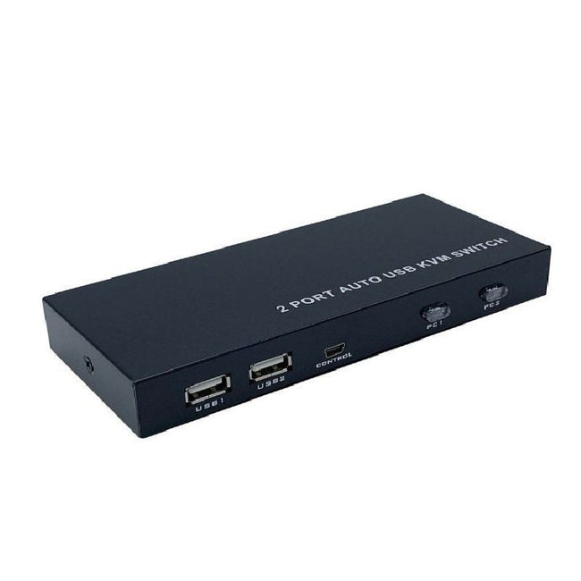 Conmutador KVM HDMI Aisens A111-0400/ 2PC con 1 sólo teclado y ratón Hover Image