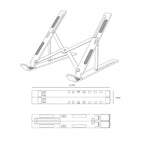 Soporte Aisens LPS2M-175 para Portátil/Tablet hasta 15"