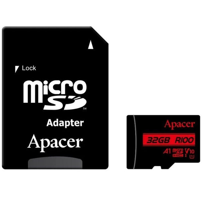 Tarjeta de Memoria Apacer 32GB microSD HC UHS 1 con Adaptador/ Clase 10/ 100MBs Main Image