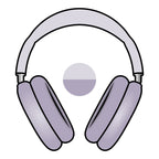 Auriculares Bluetooth Apple Airpods Max 2 USB-C/ Purpura