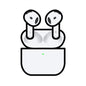 Auriculares Bluetooth Apple Airpods V4 4a Generacion