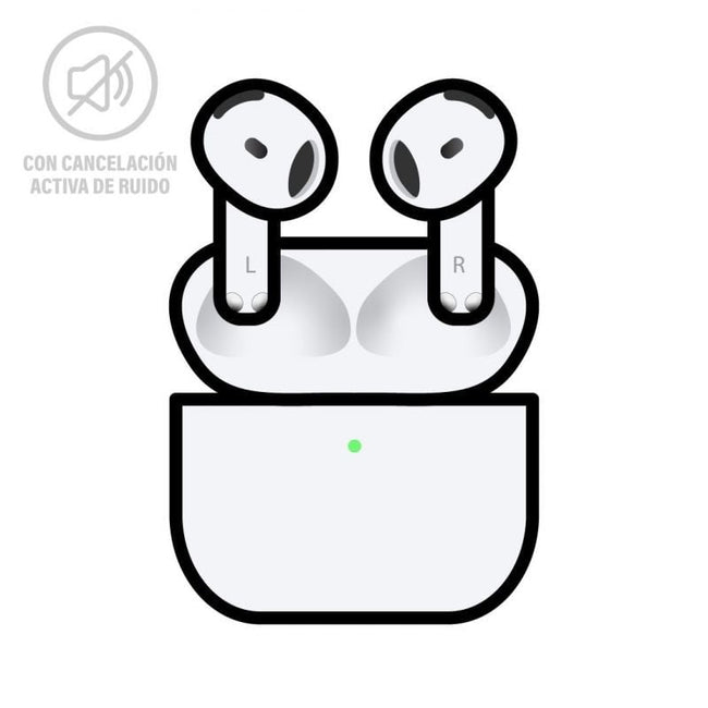 Auriculares Bluetooth Apple Airpods V4 4a Generacion/ Cancelacion de Ruido Hover Image