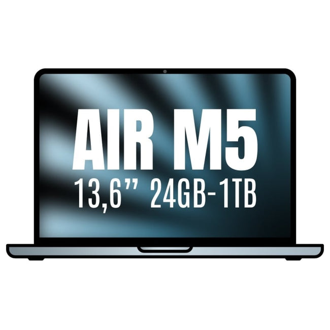 Apple Macbook Air 13,6"/ M5 10-Core CPU/ 24GB/ 1TB SSD/ 10-Core GPU/ Azul Hover Image