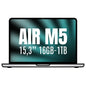 Apple Macbook Air 15,3"/ M5 10-Core CPU/ 16GB/ 1TB SSD/ 10-Core GPU/ Plata