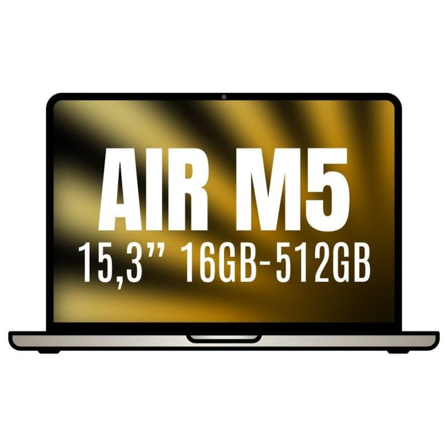 Apple Macbook Air 15,3"/ M5 10-Core CPU/ 16GB/ 512GB SSD/ 10-Core GPU/ Blanco Estrella Hover Image