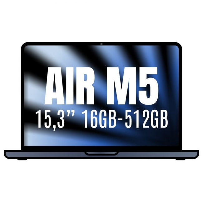 Apple Macbook Air 15,3"/ M5 10-Core CPU/ 16GB/ 512GB SSD/ 10-Core GPU/ Medianoche Hover Image