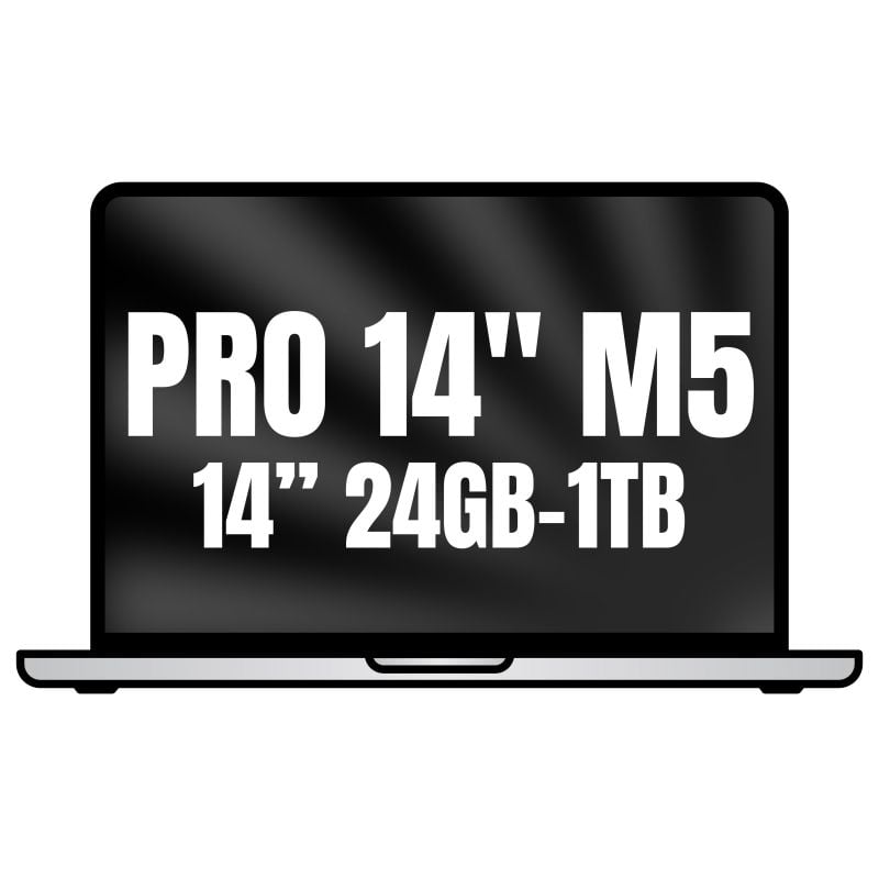 Apple Macbook Pro 14"/ M5 Pro 15-Core CPU/ 24GB/ 1TB SSD/ 16-Core GPU/ Plata