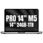 Apple Macbook Pro 14"/ M5 Pro 15-Core CPU/ 24GB/ 1TB SSD/ 16-Core GPU/ Plata