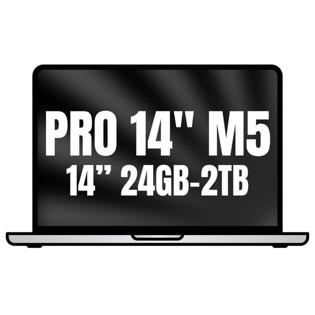 Apple Macbook Pro 14"/ M5 Pro 18-Core CPU/ 24GB/ 2TB SSD/ 20-Core GPU/ Plata Hover Image