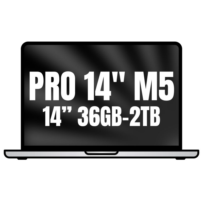 Apple Macbook Pro 14"/ M5 Max 36-Core CPU/ 36GB/ 2TB SSD/ 32-Core GPU/ Plata