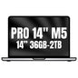 Apple Macbook Pro 14"/ M5 Max 36-Core CPU/ 36GB/ 2TB SSD/ 32-Core GPU/ Plata