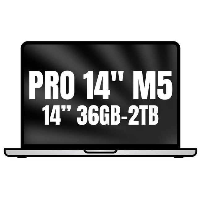 Apple Macbook Pro 14"/ M5 Max 36-Core CPU/ 36GB/ 2TB SSD/ 32-Core GPU/ Plata Hover Image