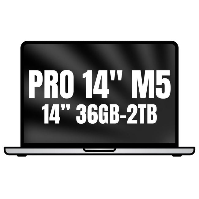 Apple Macbook Pro 14"/ M5 Max 36-Core CPU/ 36GB/ 2TB SSD/ 32-Core GPU/ Plata Hover Image