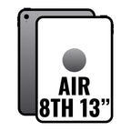 Apple iPad Air 13" 8th Wi-Fi/ M4/ 128GB/ Gris Espacial