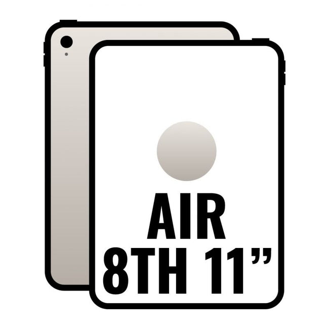 Apple iPad Air 11" 8th Wi-Fi Cell/ 5G/ M4/ 128GB/ Blanco Estrella Hover Image
