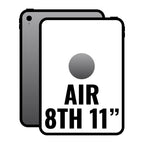 Apple iPad Air 11" 8th Wi-Fi Cell/ 5G/ M4/ 512GB/ Gris Espacial