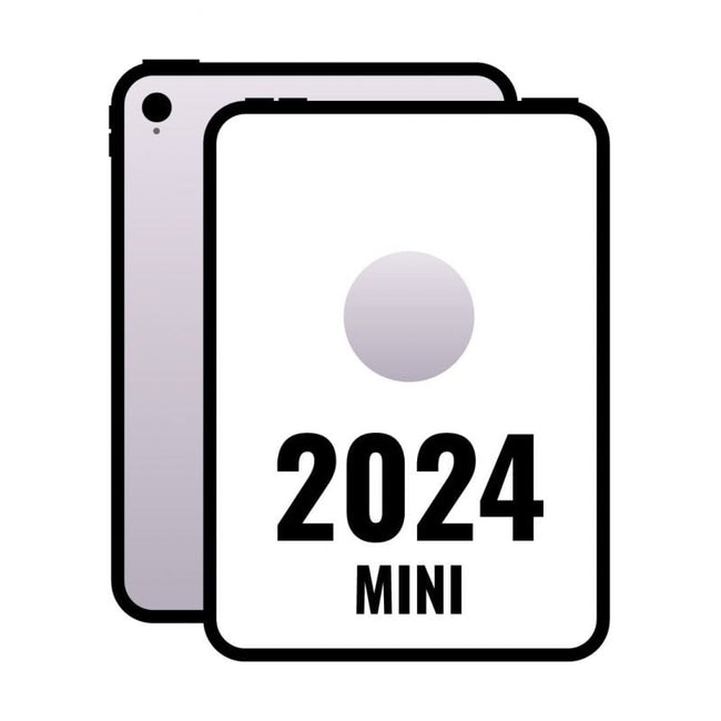 iPad Mini 8.3" 2024 7th WiFi/ A17 Pro/ 128GB/ Purpura- MXN93TY/A Hover Image