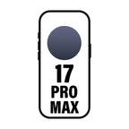 Smartphone Apple iPhone 17 Pro Max 256GB/ 6.9"/ 5G/ Azúl Oscuro