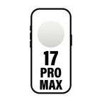 Smartphone Apple iPhone 17 Pro Max 512GB/ 6.9"/ 5G/ Plata