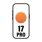 Smartphone Apple iPhone 17 Pro 512GB/ 6.3"/ 5G/ Naranja Cosmico