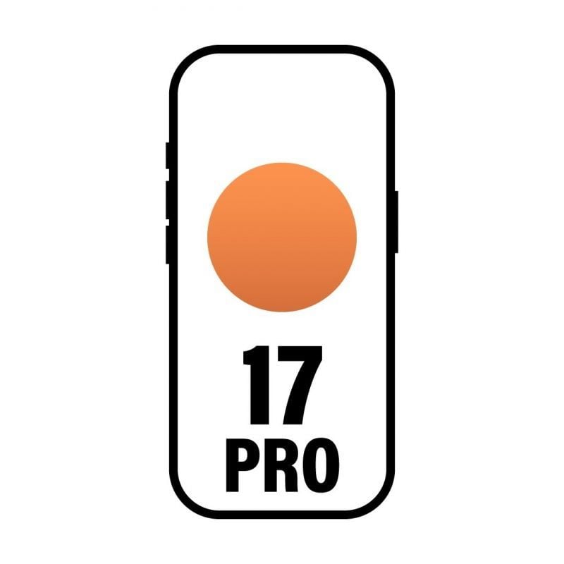 Smartphone Apple iPhone 17 Pro 1TB/ 6.3"/ 5G/ Naranja Cósmico