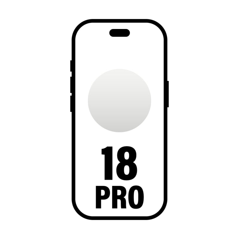 Smartphone Apple iPhone 18 Pro 2TB/ 6.3"/ 5G/ Plata