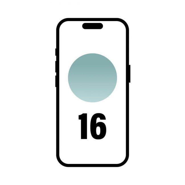 Smartphone Apple iPhone 16 128GB/ 6.1"/ 5G/ Verde Azulado Hover Image