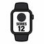 Apple Watch Series 12/ GPS/ 42mm/ Negro/ Correa Deportiva Negro (S/M)