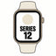 Apple Watch Series 12/ GPS/ 46mm/ Dorado Claro/ Correa Deportiva Arena (S/M)