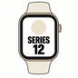Apple Watch Series 12/ GPS/ Cellular/ 42mm/ Dorado Claro/ Correa Deportiva Arena (S/M)