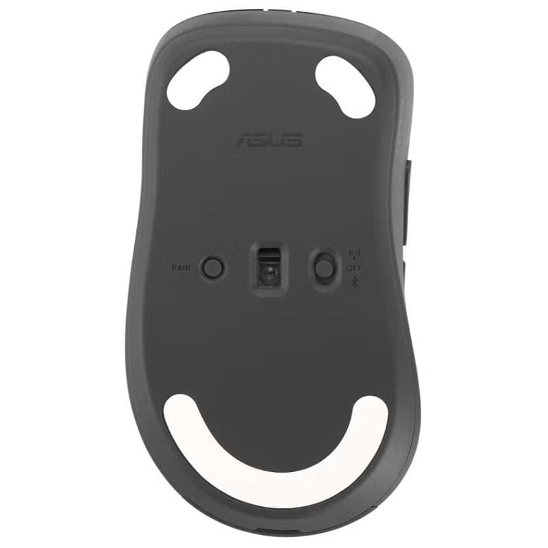 Ratón Inalámbrico Asus MD102/ Batería Recargable/ Hasta 1600 DPI/ Gris Oscuro