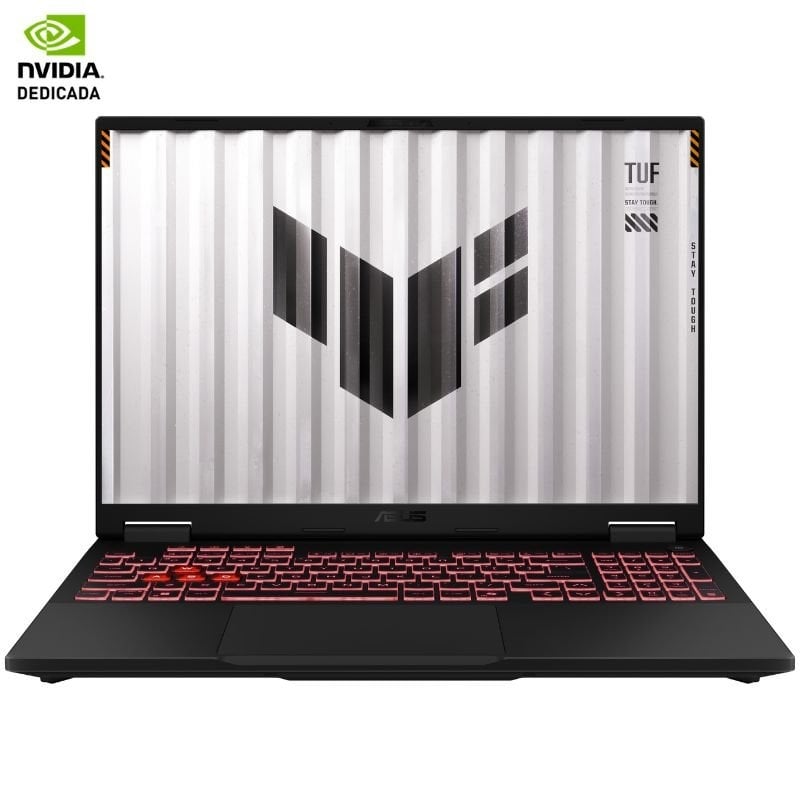Portátil Gaming Asus TUF Gaming A16 TUF608UP-TU162 Ryzen 7 260/ 16GB/ 512GB SSD/ GeForce RTX 5070/ 16"/ Sin Sistema Operativo