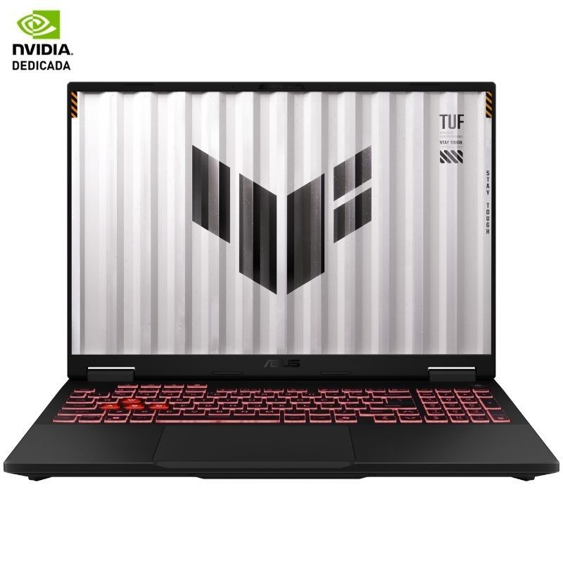 Portátil Gaming Asus TUF Gaming A16 TUF608UP-TU163 Ryzen 7 260/ 16GB/ 1TB SSD/ GeForce RTX 5070/ 16"/ Sin Sistema Operativo