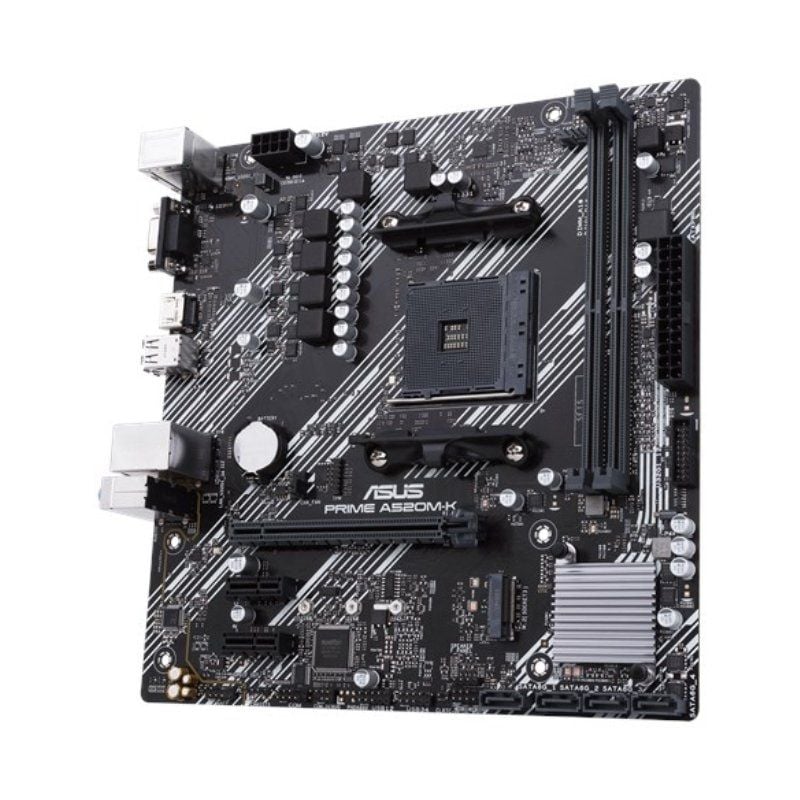 Placa Base Asus Prime A520M-K Socket AM4/ DDR4/ PCIe 3.0/ Micro ATX