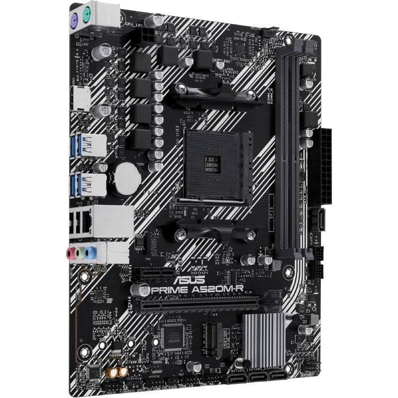 Placa Base Asus Prime A520M-R Socket AM4/ DDR4/ PCIe 3.0/ Micro ATX