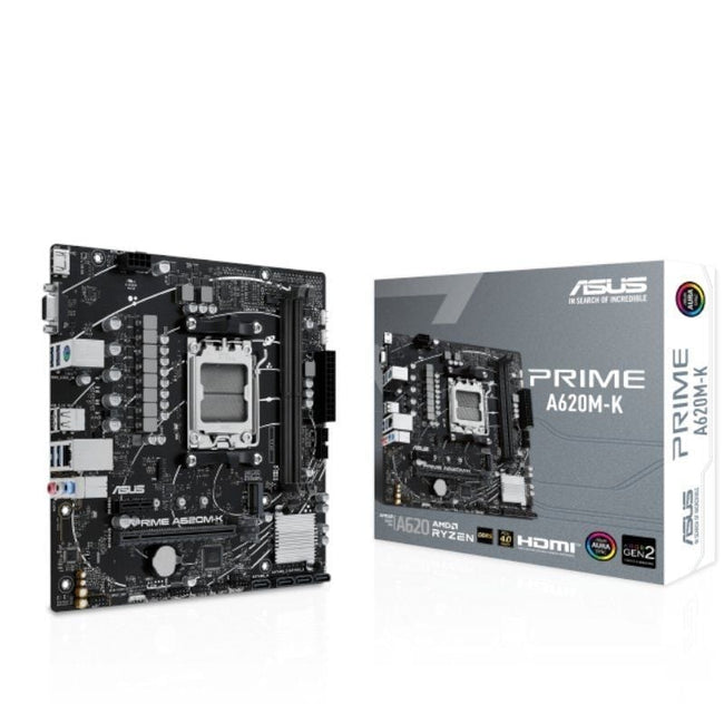 Placa Base Asus Prime A620M-K Socket AM5/ DDR5/ PCIe 4.0/ Micro ATX Hover Image