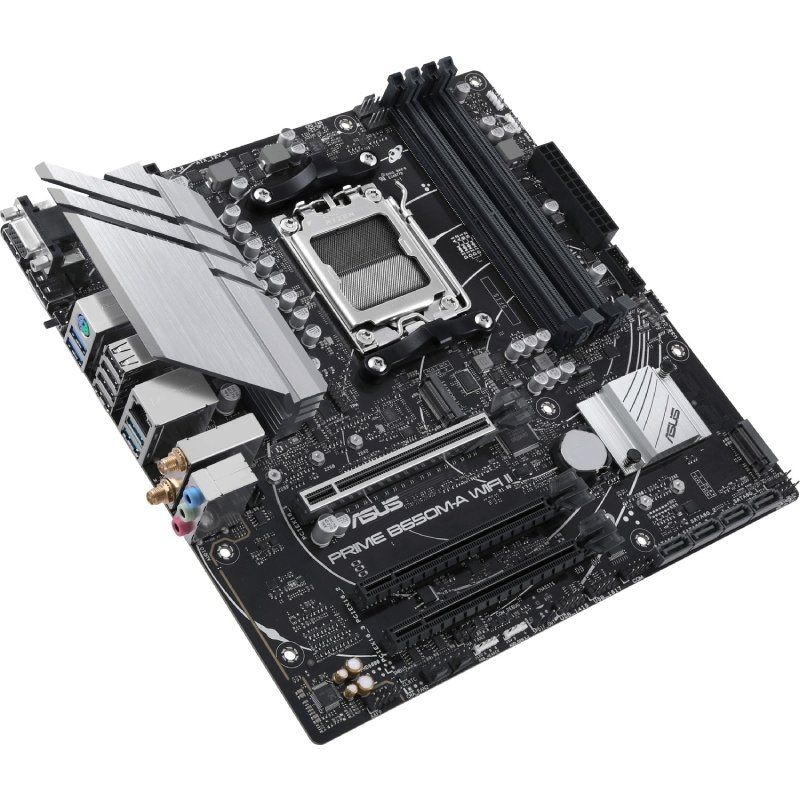 Placa Base Asus Prime B650M-A WIFI II Socket AM5/ DDR5/ PCIe 5.0/ Micro ATX